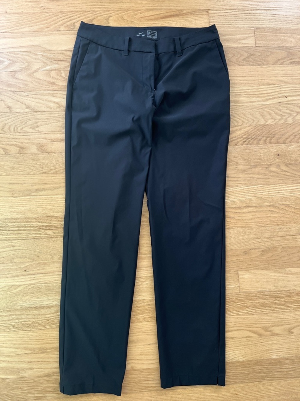 Nike Women's Black Straight-Leg Dress Pants
